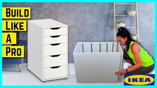 Mastering IKEAs Alex Drawer Unit Assembly Easy StepbyStep Guide [upl. by Ursulette]