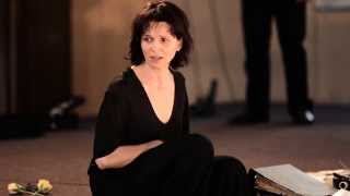 Interview with Juliette Binoche on Antigone  Festival 2015 [upl. by Ron]