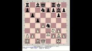 Lecic Predrag vs Predojevic Borki  Yugoslavia Chess U18 54th 2002 Obrenovac [upl. by Erdrich275]