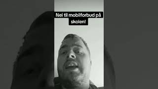 Nei til mobilforbud på skolennorway norge skole skolesuger mobile [upl. by Naghem435]