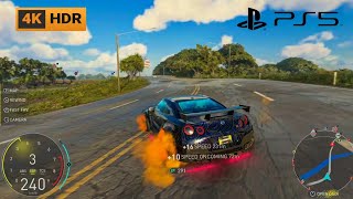 NISSAN GTR R35  The Crew Motorfest  PS5 4K HDR UNCUT GAMEPLAY [upl. by Nhoj]