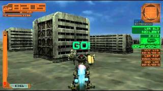 Armored Core 3 Silent Line Portable Training the AI vs Mobius Better Quality [upl. by Mcguire]