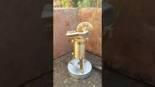 Microcosm S06 mini upright steam engine [upl. by Longtin]