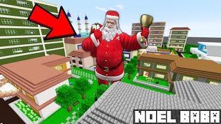 NOEL BABA ŞEHRİMİZE SALDIRIYOR 🎅  Minecraft ZENGİN FAKİR HAYATI [upl. by Ahsiak]