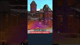 🎃Bloxburg HALLOWEEN UPDATE ITEMS To Expect NEWS bloxburg roblox shorts robloxbloxburg [upl. by Tecil]