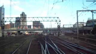 Drivers View From The Gauntlet Track To Southern Cross Station [upl. by Ellimac]