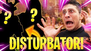 FORTNITE  DELTAPLANO CHALLENGE CON DEI DISTURBATORI impossibile [upl. by Zweig]