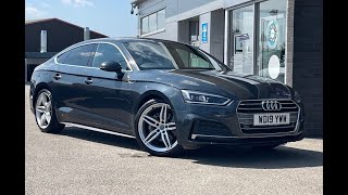 Used Audi A5 20 TDI 40 S line Sportback S Tronic I Motor Match Stafford [upl. by Rudman]