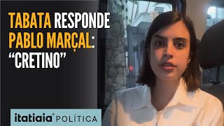 TABATA AMARAL CRITICA PABLO MARÇAL APÓS INSINUAÇÃO SOBRE MORTE DO PAI DA DEPUTADA [upl. by Benisch]