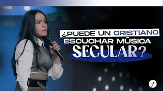 ¿PUEDE UN CRISTIANO ESCUCHAR MÚSICA SECULAR  Pastora Yesenia Then [upl. by Nic]