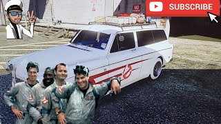 GTA Online How to Make The Ecto 1 Ghostbuster Car [upl. by Cochrane]