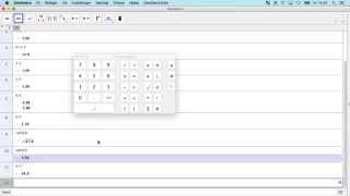 GeoGebra L12  Lommeregner [upl. by Oidivo]