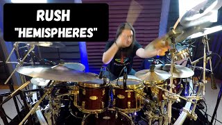 Hemispheres Prelude  RUSH Drum Cover [upl. by Garneau416]