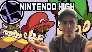 NINTENDO HIGH SCHOOL EPISODE 5 OH BROTHER reaction [upl. by Ennovoj]