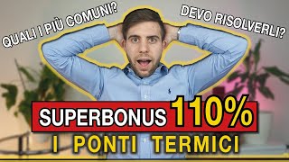 SUPERBONUS 110  🤒 4 esempi di PONTI TERMICI [upl. by Reemas]