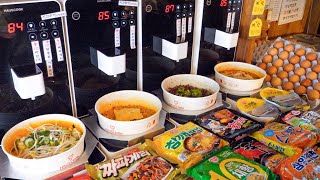 토핑 무제한 24시간 라면편의점  Unlimited toppings 24H ramen convenience store  Korean street food [upl. by Daphne]