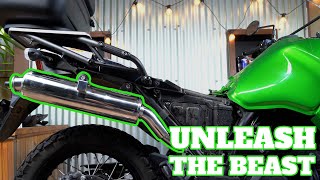 Unlock 10 MORE POWER On Your 2023 Kawasaki KLR 650 [upl. by Rossner]