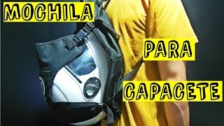 Mochila porta capacete tutorial [upl. by Shafer]