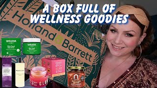 UNBOXING A HUGE BOX OF HOLLAND amp BARRETT BEAUTY AND WELNNESS GOODIES [upl. by Evadne]