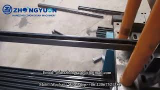 4141 strut channel roll forming machine [upl. by Market304]