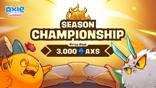 Axie Classic Season 5 Overview [upl. by Kovar469]