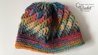 Easy Show Time Crochet Beanie Hat [upl. by Nyrahtak492]