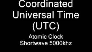 Atomic Clock Sound Effect Shortwave Radio [upl. by Arremat456]