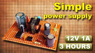 A simple DIY switching power supply on the DK1203 [upl. by Ellersick533]