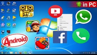 How to Run Android apps on Windows 71081  PcLaptopComputer [upl. by Godliman]