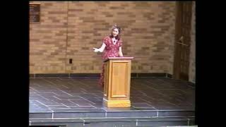 2007 Cushman Fellowship Chapel Speaker [upl. by Atews345]