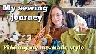 🪡 My sewing journey what Ive learned amp finding my style  exciting news 🧶 My handmade wardrobe [upl. by Darwen]