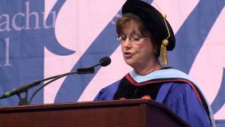 UMass Lowell 2014 Morning Commencement  Doctor of Humane Letters  Joy Tong 250 [upl. by Aimil]