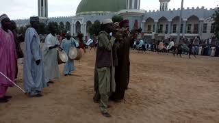 Sallah event at the Shehus Palace in Maiduguri [upl. by Gnagflow]