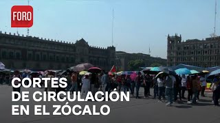 Esta es la ruta de los Integrantes de la CNTE del Zócalo a Segob  Expreso de la Mañana [upl. by Ybhsa]