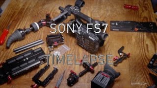 FS7 Time lapse Building The Zacuto FS5 Recoil Rig [upl. by Nadroj]