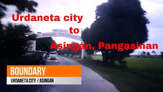 ROADTRIP  URDANETA CITY TO ASINGAN PANGASINAN [upl. by Adidnac740]