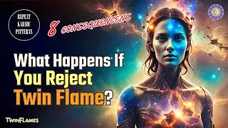 What Happens When You Reject Your Twin Flame Connection 5 Unexpected Consequences [upl. by Anaujait]