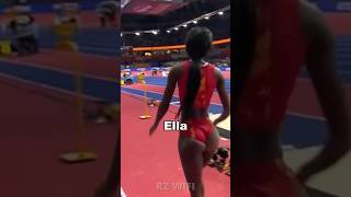 😍🏃‍♀️ LA HERMOSA PROMESA ESPAÑOLA EN SALTO deportes viral [upl. by Kannry]