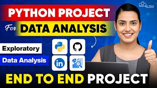 Python Project For Data Analysis Exploratory Data Analysis EDA EndtoEnd Project 1 Hour [upl. by Frantz]