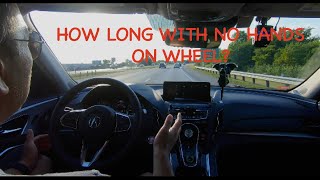 Acura Adaptive Cruise Control and Lane Keep Assist ACC amp LKAS review [upl. by Anneyehc]