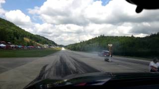 2007 BMW Alpina B7 vs some souped up Corvette 12 mile [upl. by Ahsinuq]