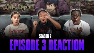 Hidden Inventory 3  Jujutsu Kaisen S2 Ep 3 Reaction [upl. by Gniliem]