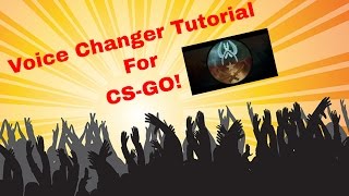 CSGO Voice Changer Tutorial MorphVOX PRO [upl. by Novick]