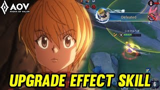 AOV  ENZOKURAPIKA GAMEPLAY  UPGRADE EFFECT SKILL  ARENA OF VALOR LIÊNQUÂNMOBILE ROV COT [upl. by Saberio]