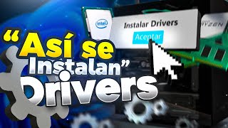 Instalar Drivers en una PC  Sin ERRORES ✅ [upl. by Imhsar]