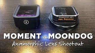 MOMENT vs MOONDOG  Anamorphic Lens Shootout [upl. by Attehcram]