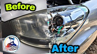 Myvi Icon coating lampu  How to restore Headlights  smoke anti uv coating  Naim Auto Detailing [upl. by Bowe]