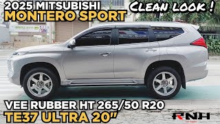 2025 Mitsubishi Montero Sport  TE37 Ultra 20quot  Vee Rubber HT 26550 R20  RNH Tire Supply [upl. by Aniled284]