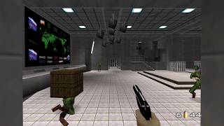 GoldenEye 007 N64  Bunker I  00 Agent [upl. by Akcirederf]