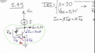 Transistores Bipolares  Projeto de Circuitos de Polarização parte 2 [upl. by Ahab368]